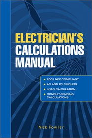 Electrician's Calculations Manualelectrician 