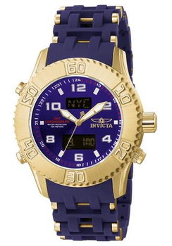 Men's Sea Spider Multi-Function Analog-Digital Blue Rubbermen 