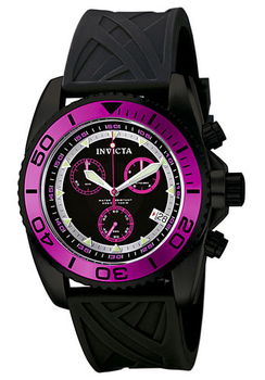 Men's Adrenaline Chronograph Black Rubbermen 