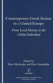 Contemporary Greek Fiction in a United Europecontemporary 