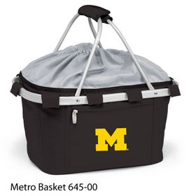 University of Michigan Metro Basket Case Pack 6university 