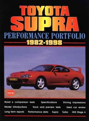 Toyota Supra 1982-1998 -performance Portfoliotoyota 