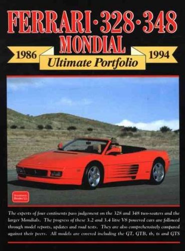 Ferrari 328, 348, Mondial Ultimate Portfolio 1986-1994ferrari 