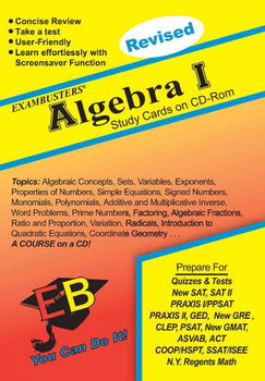 Exambusters Algebra I Study Cardsexambusters 