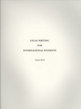 Legal Writing for International Studentslegal 