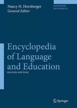 Encyclopedia of Language And Educationencyclopedia 