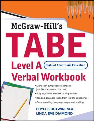 McGraw-Hill's Tabe Level A Verbal Workbookmcgraw 