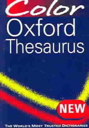 Color Oxford Thesaurusoxford 