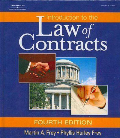 An Introduction to the Law of Contractsintroduction 