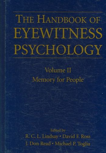 Handbook of Eyewitness Psychologyhandbook 