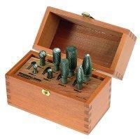 8 Piece 1/4" Shank Carbide Grinding Bur Kit