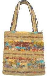 Hemp Recycled Silk Hand Bag