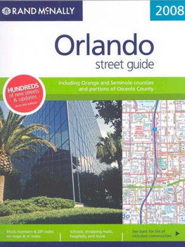 Rand McNally 2008 Orlando Street Guiderand 