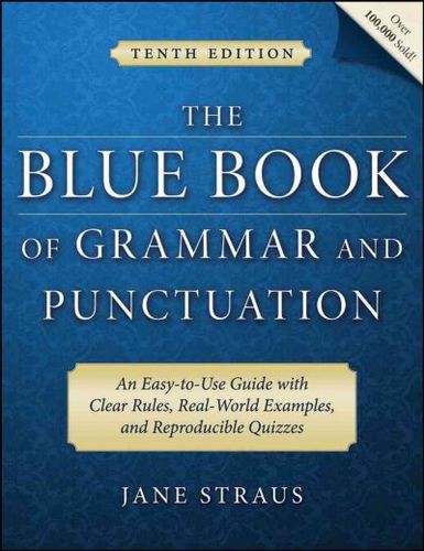 The Blue Book of Grammar and Punctuationblue 