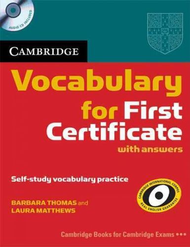 Cambridge Vocabulary for First Certificate With Answerscambridge 