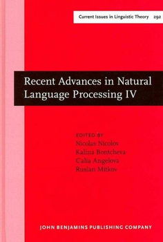 Recent Advances in Natural Language Processing IVrecent 