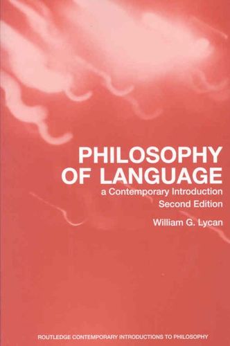 Philosophy of Languagephilosophy 