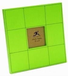 Green Faux Leather Photo Frame 3X5green 