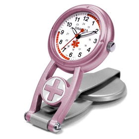 Folding Nurse Clip, Pink Casefolding 