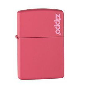 Carnation Matte, Zippo Logo