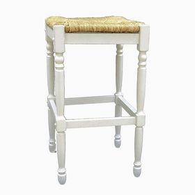 Antique White-24" Hanna Stoolantique 