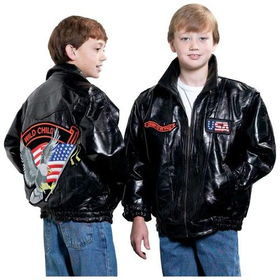 Giovanni Navarre&reg; Italian Stone&trade; Design Genuine Leather Children&rsquo;s Jacketgiovanni 