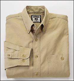 Twill Button-Down Shirttwill 