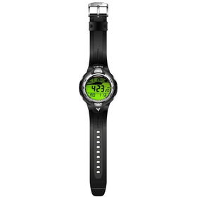 UV/Temp Sensor, Silver & Black Case, Black PU Bandtemp 