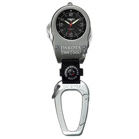 Time Tool 7, Black Dial, Carabineer Cliptime 