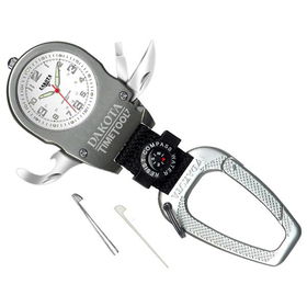 Time Tool 7, White Dial, Carabineer Cliptime 