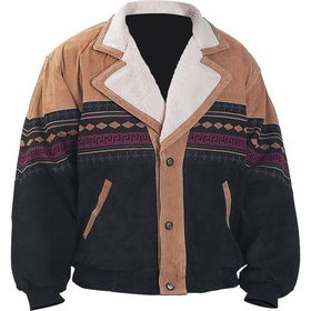 Casual Outfitters&trade; Solid Genuine Suede Leather Jacket (Small)casual 