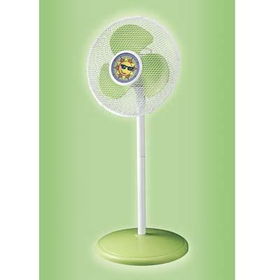 12" Kidz Kolorz Fan- Greenkidz 