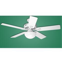 52" White Vista Ceiling Fan