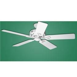 52" White Savoy Ceiling Fan