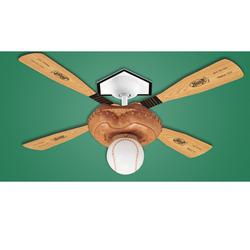 44" Baseball Kids Ceiling Fanbaseball 