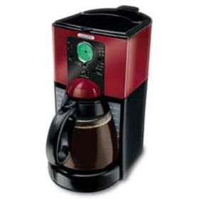 12c Coffeemaker- Black & Red