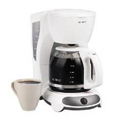 12c Coffeemaker- White