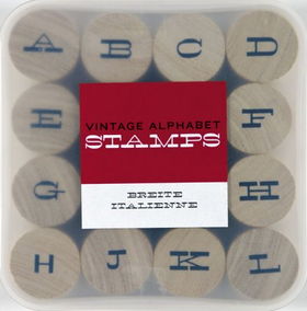 Vintage Alpahbet Stampsvintage 