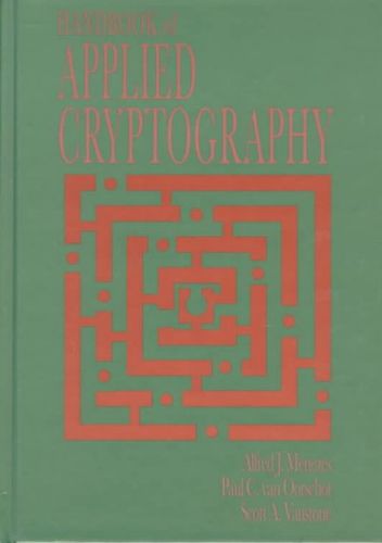 Handbook of Applied Cryptographyhandbook 