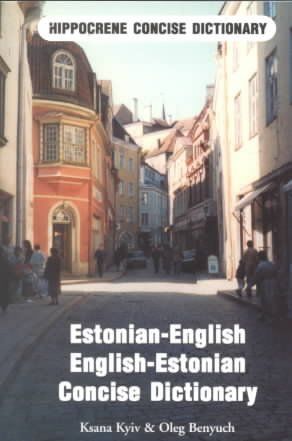 Estonian-English English-Estonian Dictionaryestonian 