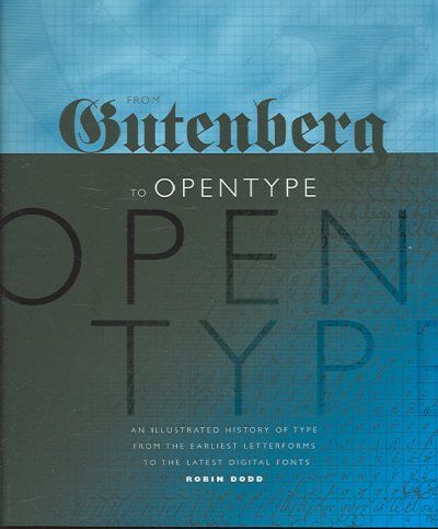 From Gutenberg to Opentypegutenberg 