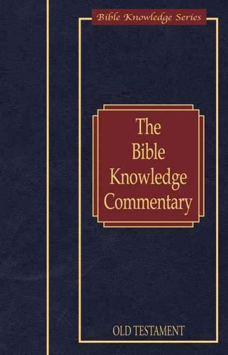 Bible Knowledge Commentary Old Testamentbible 