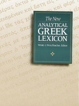 New Analytical Greek Lexiconanalytical 