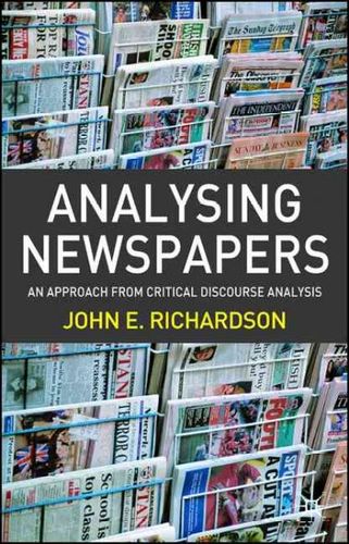 Analysing Newspapersanalysing 