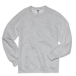 Fruit of the Loom super cotton crew Color: ASH 2XLfruit 