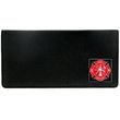 Executive Leather Checkbook Cover - Fire Fighter