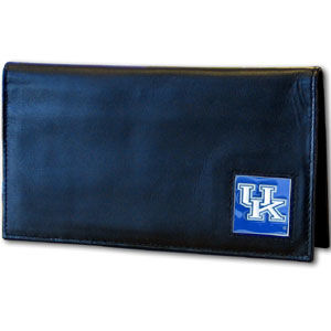 College Checkbook Cover in a tin - Kentucky Wildcatscollege 