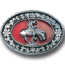 Pewter Belt Buckle - End of the Trail Redpewter 