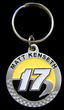 Pewter Key Ring - Matt Kenseth