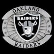 Oversized NFL Buckle - Oversized Buckle - Oakland Raiders